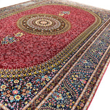 Orientalischer Ghom Seidenteppich-Mo16055-PT01