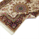 Orientalischer Ghom Teppich aus Seide-Mo16049-PT01