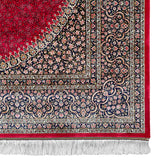 Persischer Seidenteppich-Rot-ShaQ152CS-PT03