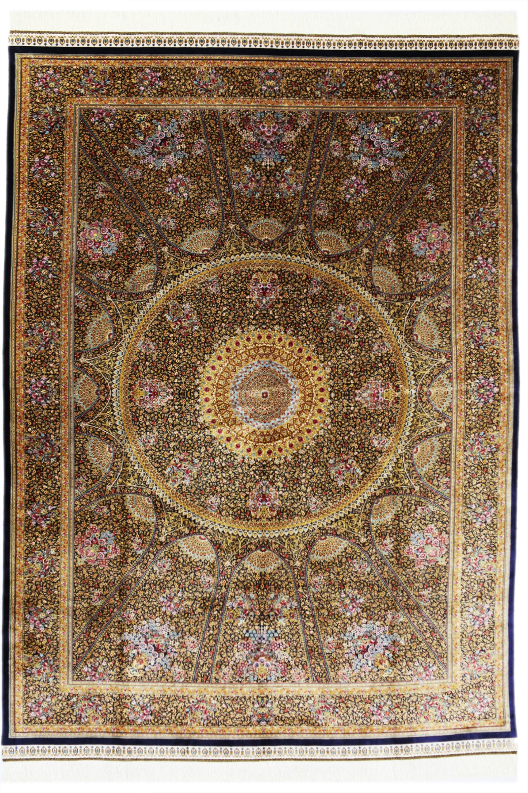 Persischer Teppich Ghom Seide-Mo16053-MAIN