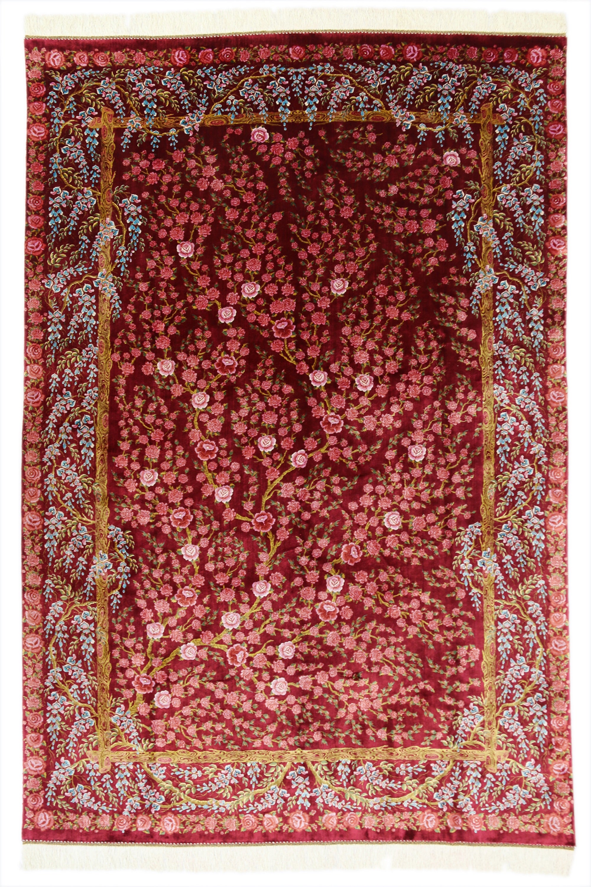 Persischer Teppich Ghom Seide-Mo16057-MAIN