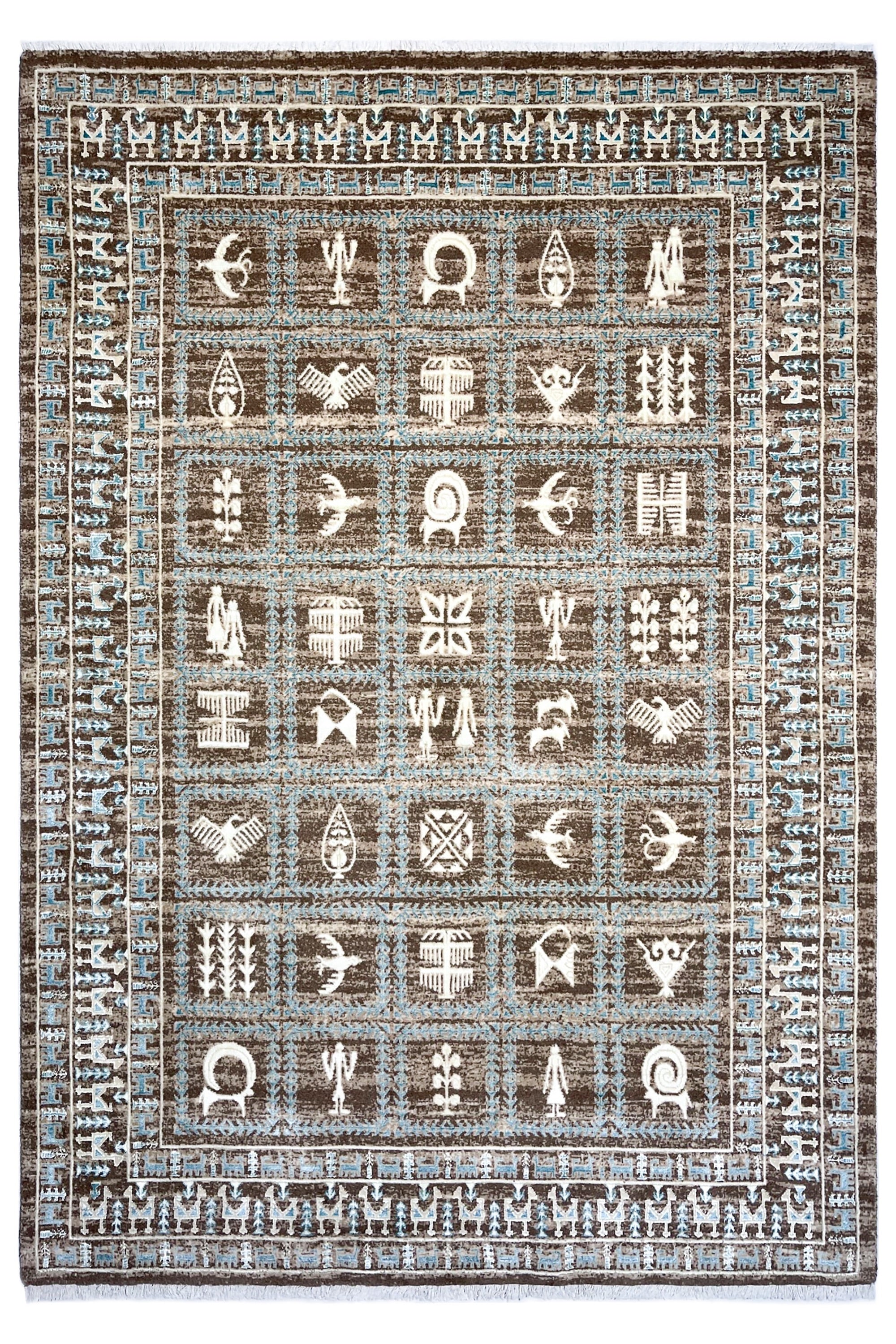 Vintage Teppich-Ägyptische Design-Gha951-MAIN