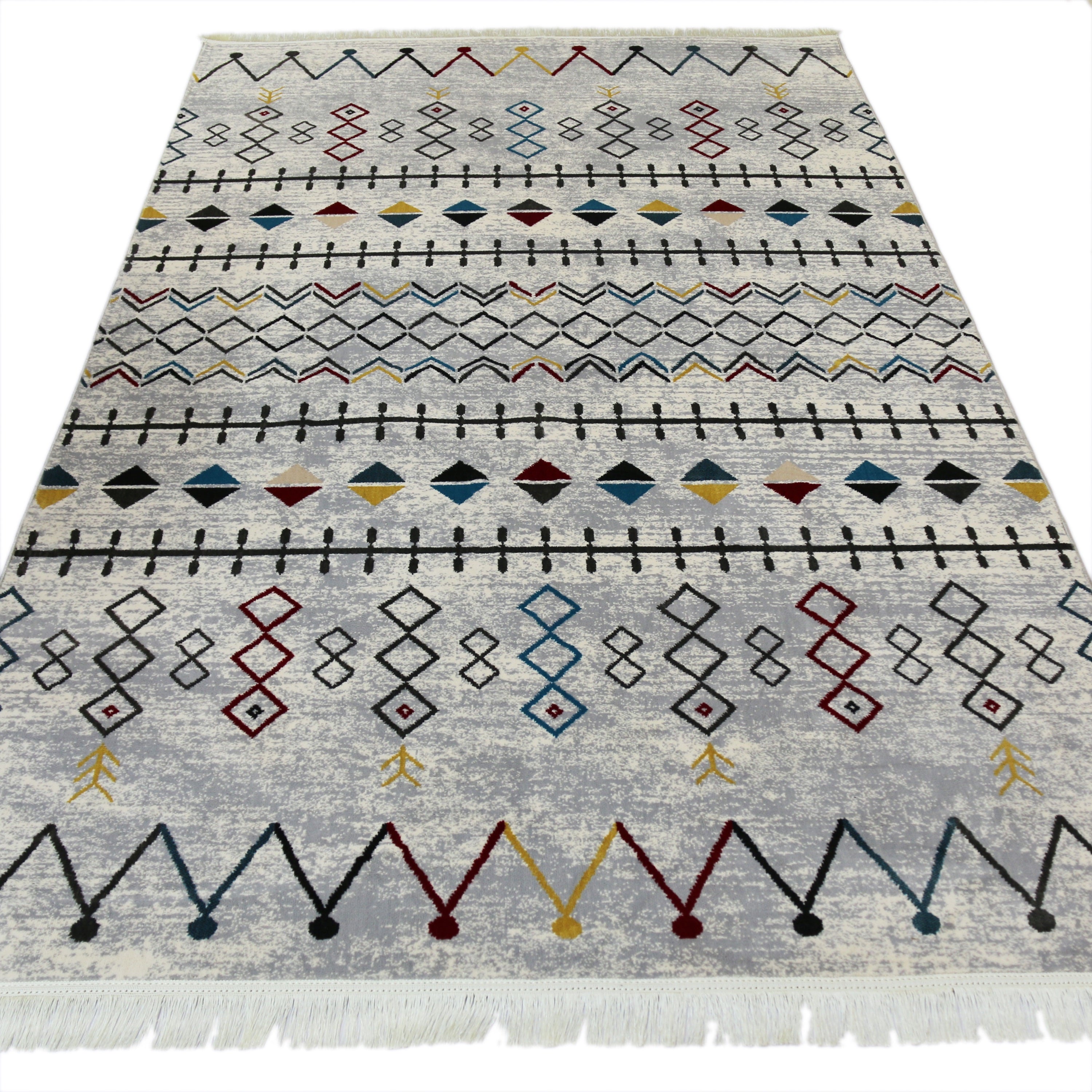 Designer Teppich - Ethnischen Stil-225x150-shi31030-PT02